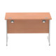 Rayleigh Cantilever 800mm Deep Straight Office Desk